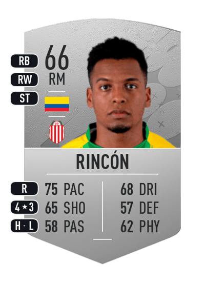 Sebastián Rincón Common 66 OVR
