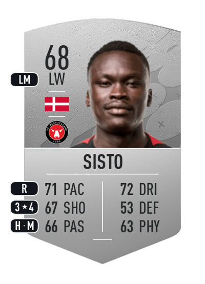 Pione Sisto Common 68 OVR