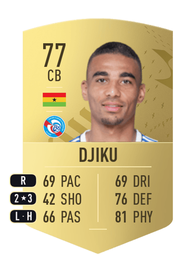 Alexander Djiku Common 77 OVR