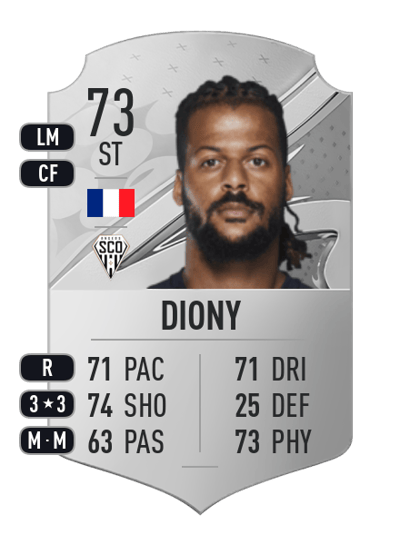 Loïs Diony Rare 73 OVR
