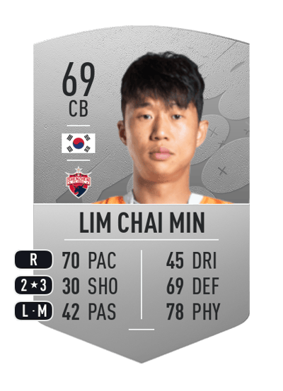 Lim Chai Min Common 69 OVR