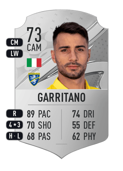 Luca Garritano Rare 73 OVR