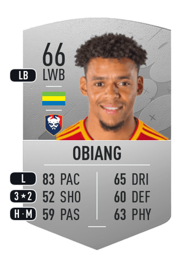 Johann Obiang Common 66 OVR