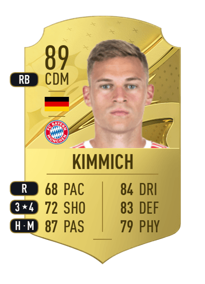 Joshua Kimmich Rare 89 OVR