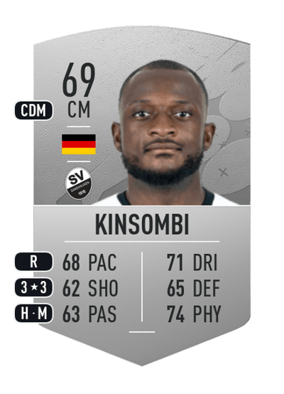 David Kinsombi Common 69 OVR