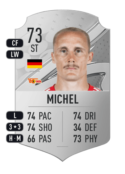Sven Michel Rare 73 OVR