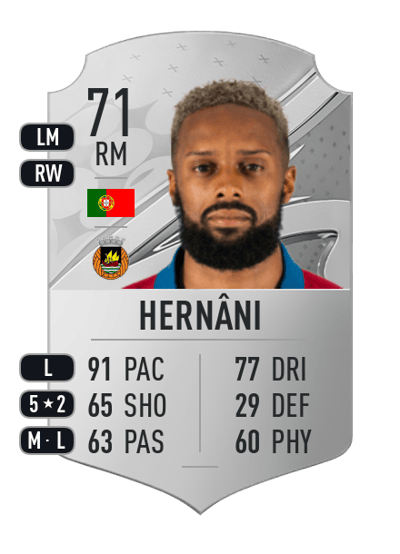 Hernâni Rare 71 OVR