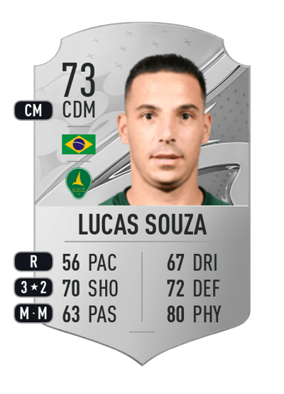 Lucas Souza Rare 73 OVR