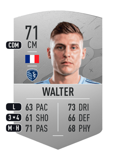 Rémi Walter Common 71 OVR