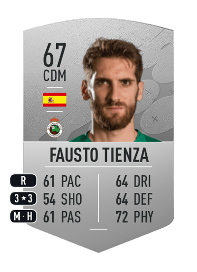 Fausto Tienza Common 67 OVR