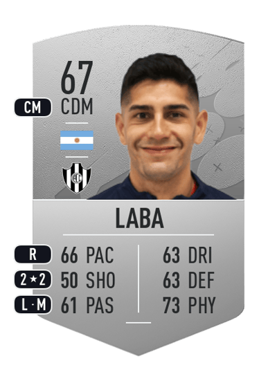 Matías Laba Common 67 OVR