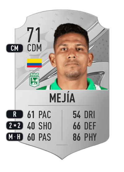Alexander Mejía Rare 71 OVR