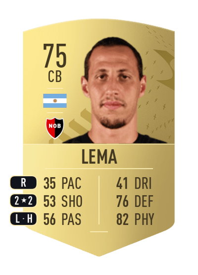 Cristian Lema Common 75 OVR