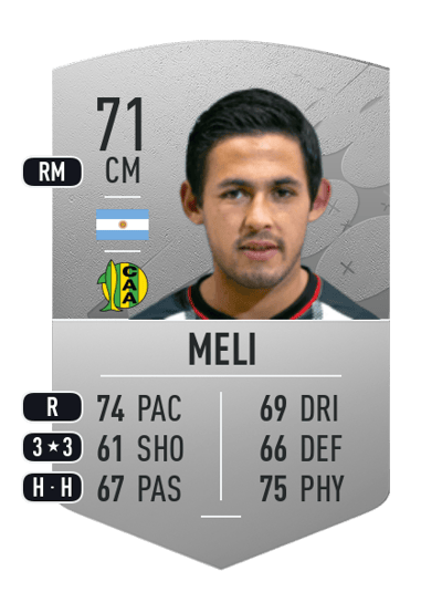 Marcelo Meli Common 71 OVR