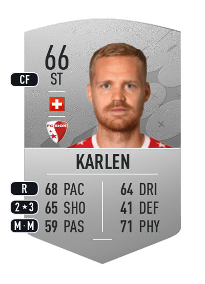 Gaëtan Karlen Common 66 OVR
