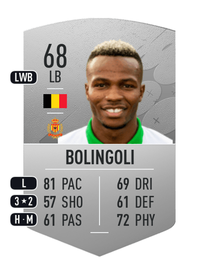 Boli Bolingoli Common 68 OVR