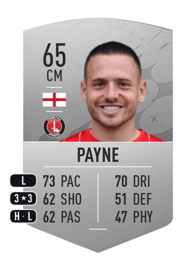 Jack Payne Common 65 OVR