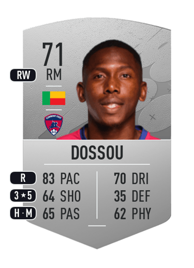 Jodel Dossou Common 71 OVR