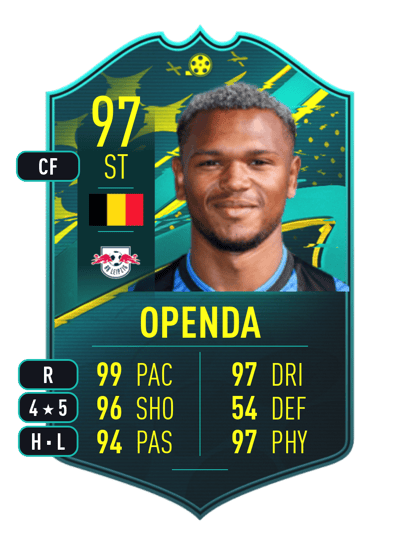 Loïs Openda PLAYER MOMENTS 97 OVR
