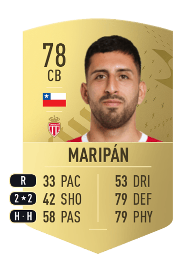 Guillermo Maripán Common 78 OVR