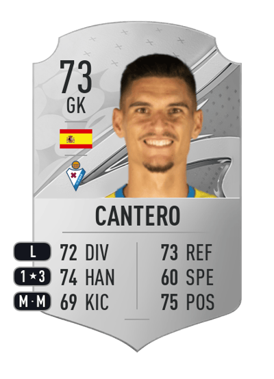 Cantero Rare 73 OVR