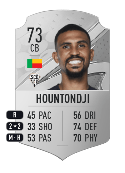 Cédric Hountondji Rare 73 OVR