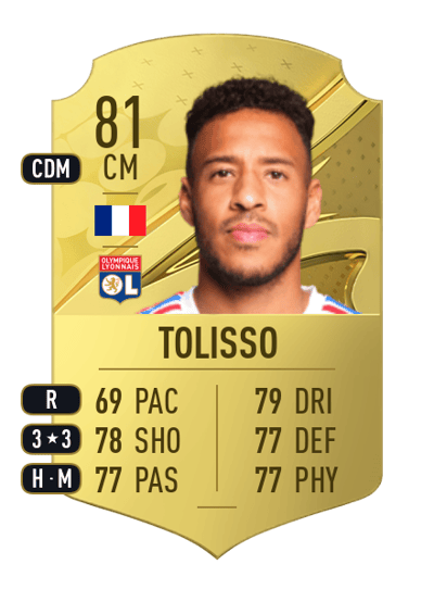Corentin Tolisso Rare 81 OVR