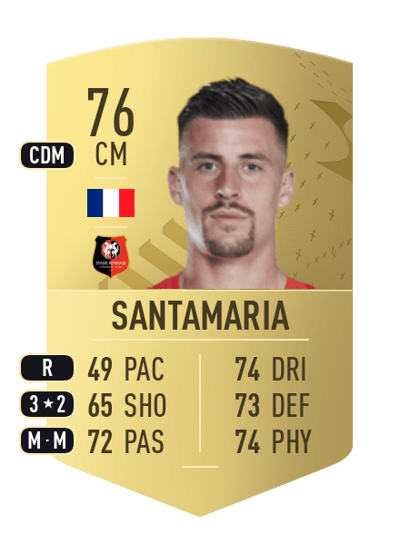 Baptiste Santamaria Common 76 OVR