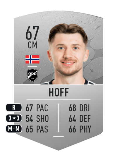Vebjørn Hoff Common 67 OVR