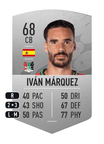 Iván Márquez Common 68 OVR