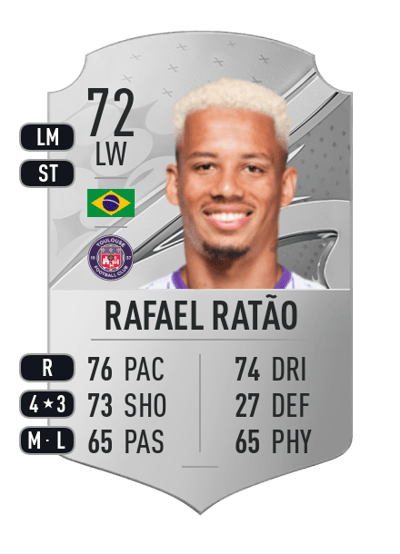 Rafael Ratão Rare 72 OVR