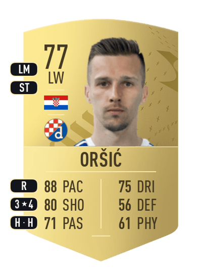 Mislav Oršić Common 77 OVR