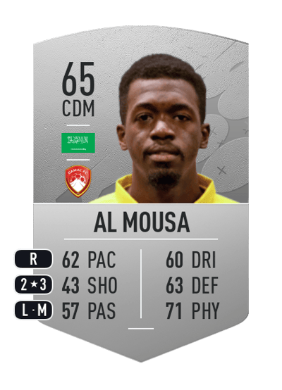 Rayan Al Mousa Common 65 OVR