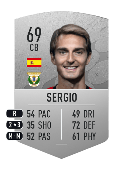 Sergio Common 69 OVR