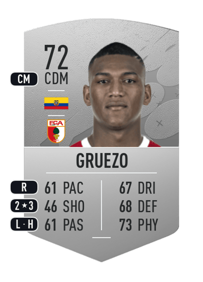 Carlos Gruezo Common 72 OVR