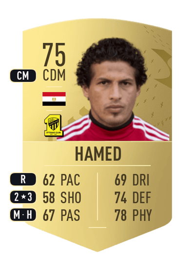 Tarek Hamed Common 75 OVR