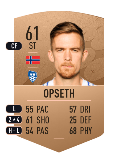 Kristian Opseth Common 61 OVR