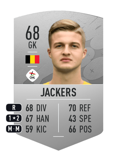 Nordin Jackers Common 68 OVR