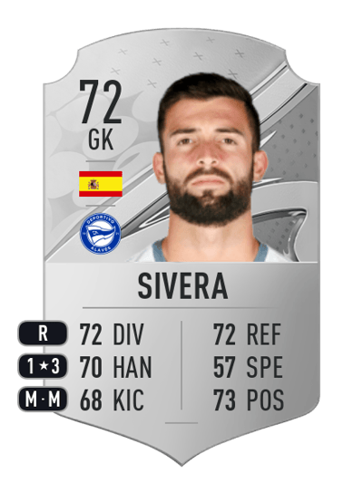 Sivera Rare 72 OVR