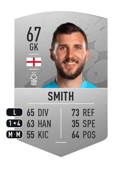 Jordan Smith Common 67 OVR