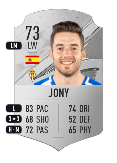 Jony Rare 73 OVR