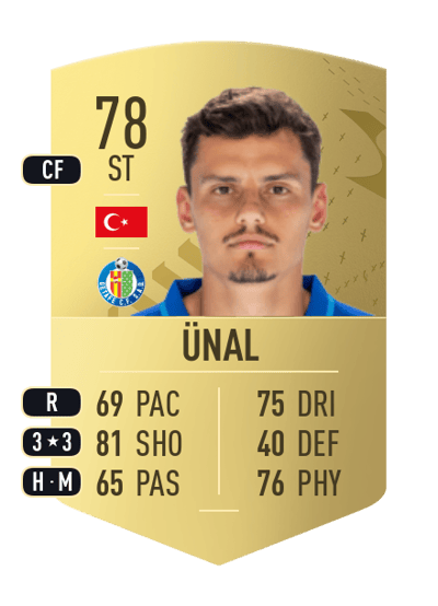 Enes Ünal Common 78 OVR