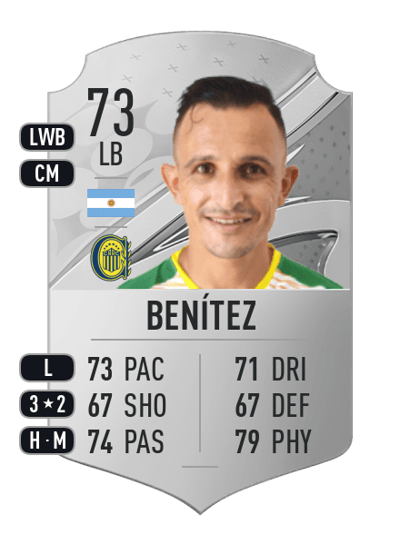 Marcelo Benítez Rare 73 OVR