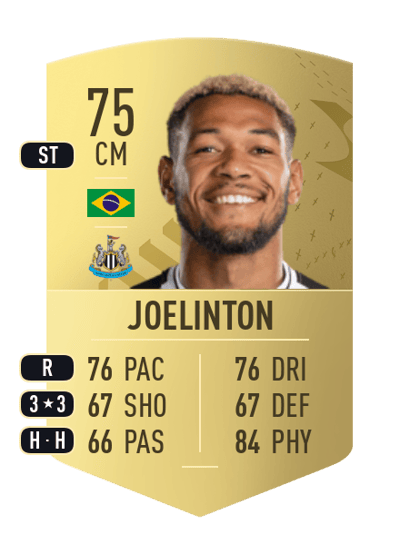 Joelinton Common 75 OVR