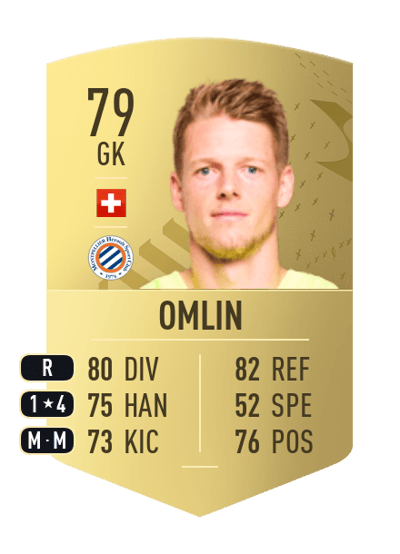 Jonas Omlin Common 79 OVR
