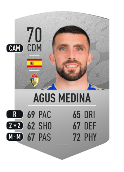 Agus Medina Common 70 OVR