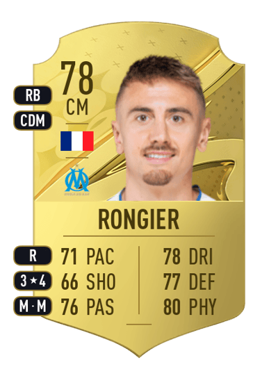 Valentin Rongier Rare 78 OVR