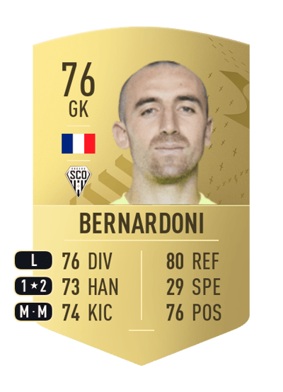 Paul Bernardoni Common 76 OVR