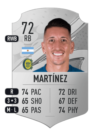 Damián Martínez Rare 72 OVR