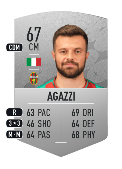 Davide Agazzi Common 67 OVR